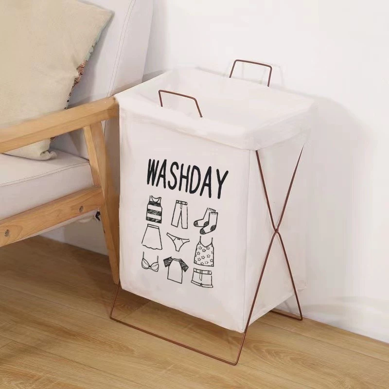 Laundry basket, brand storage basket, folding underwear