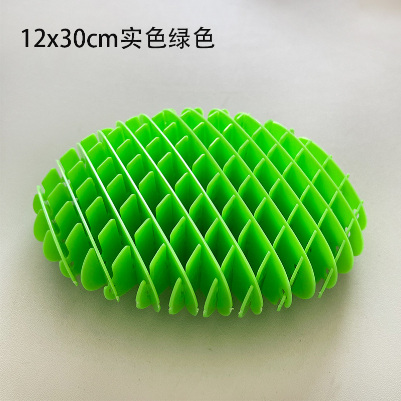 크기 12x30cm 단색 녹색 opp 가방