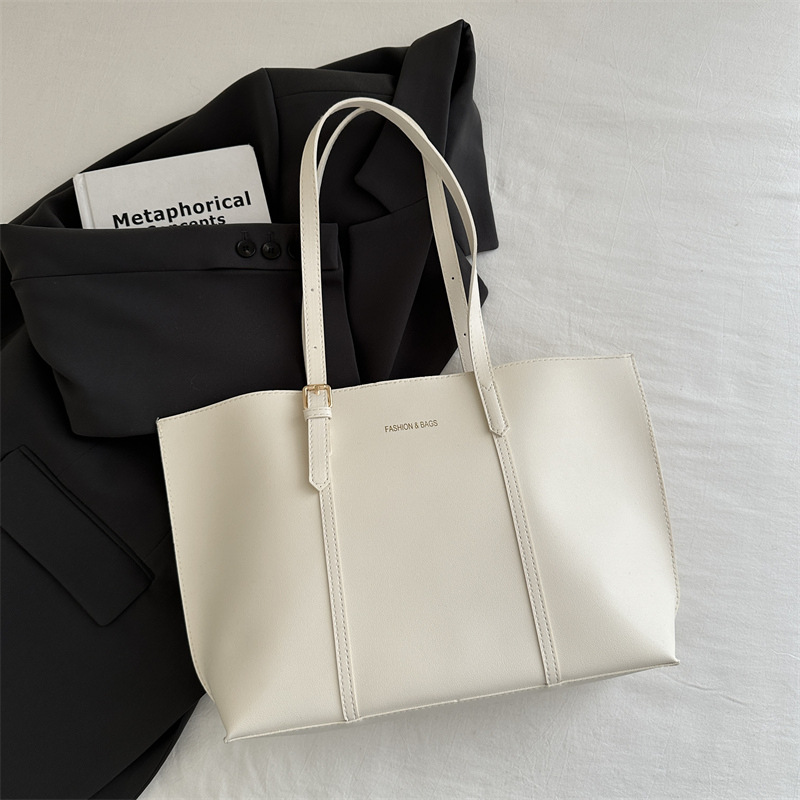 Bolso grande para mujer 2024 invierno nuevo estilo coreano de moda simple de gran capacidad Tott bolso casual estilo occidental bolso de hombro