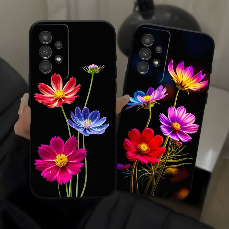 Suitable for Samsung S25Ultra Mobile Phone Case A16 Protective Cover S24 Beautiful Flowers Tpu Soft S26Plus Matte Suitable for Samsung S25Ultra Mobile Phone Case A16 Protective Cover S24 Beautiful Flowers Tpu Soft S26Plus Matte