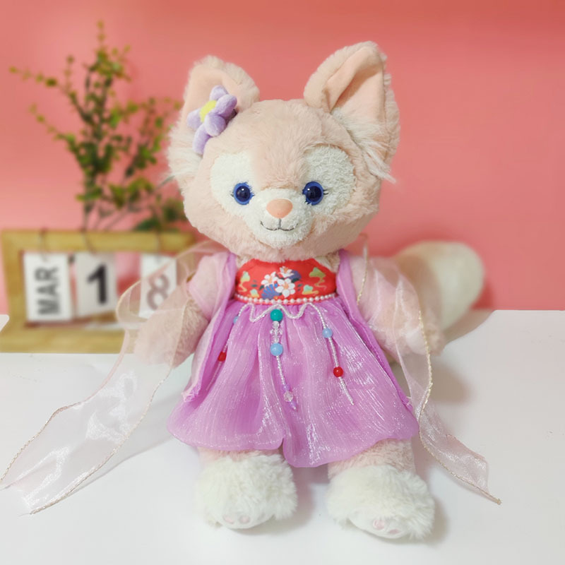 보라색 끈이없는 Hanfu