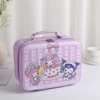 Cartoon handheld capacious cosmetic bag, cute storage box, new collection, internet celebrity