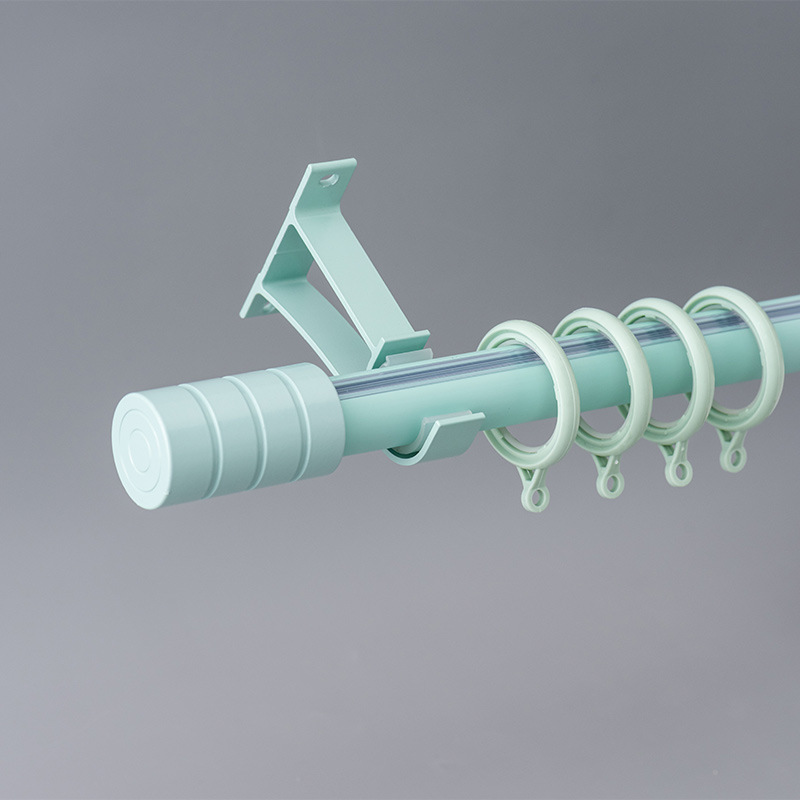 Moda gruesa de carga durable aleación de aluminio varilla romana de lujo cortina pista mudo Luz de lujo cortina varilla Romana