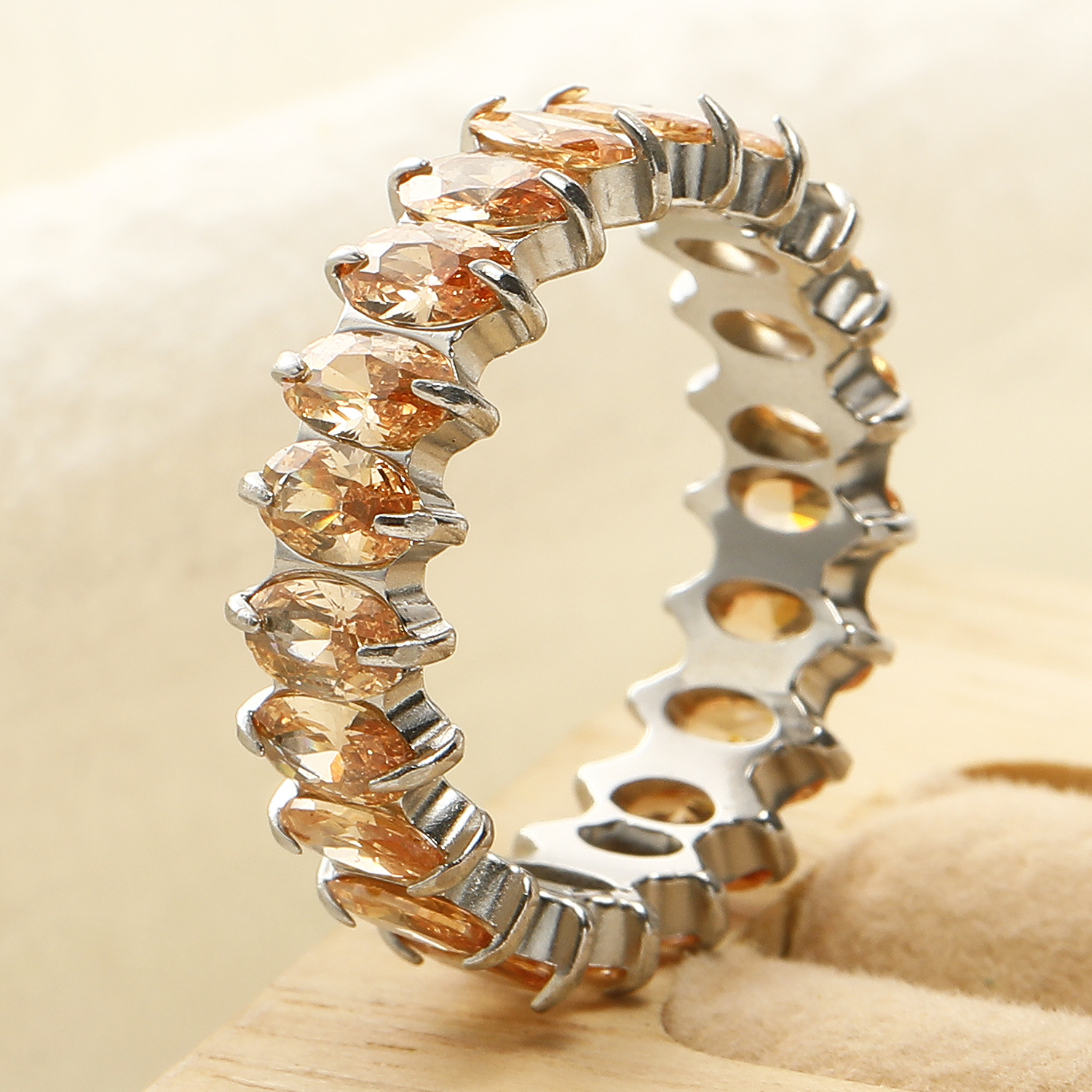 6g Weight Real Gold Plated Plating Material Rings Classification 10, 6, 8 Ring Size 1 Piece Quantity Holiday, Daily Occasion 304 Stainless Steel Material Geometric Pattern Women's Gender Elegant Style Waterproof Non Tarnish, Plating Craft Real Gold Plated Geometric 304 Stainless Steel Elegant Waterproof Non Tarnish Rings 19