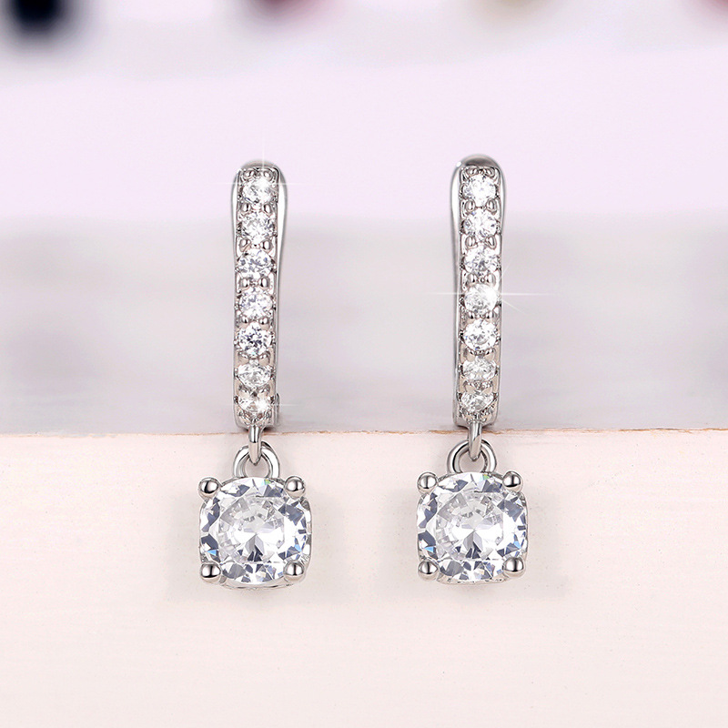 Orecchini pendenti semplici da donna eleganti in stile coreano chic_voghion.com