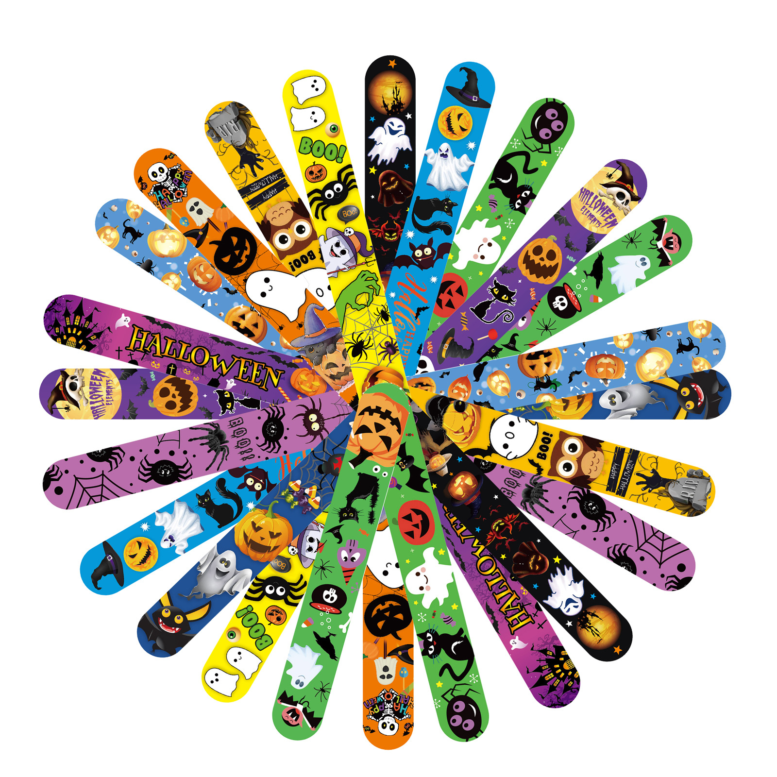 Cross-border Halloween Collar Personalizado Pulsería de palmaditas de terror Festival de fantasmas Collar Personalizado