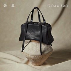 Qiu Zhen 植物タンニンなめしの第一層ラムスキンヨーヨーボウリングバッグレディースレトロカジュアル大容量本革ポータブルショルダーバッグ