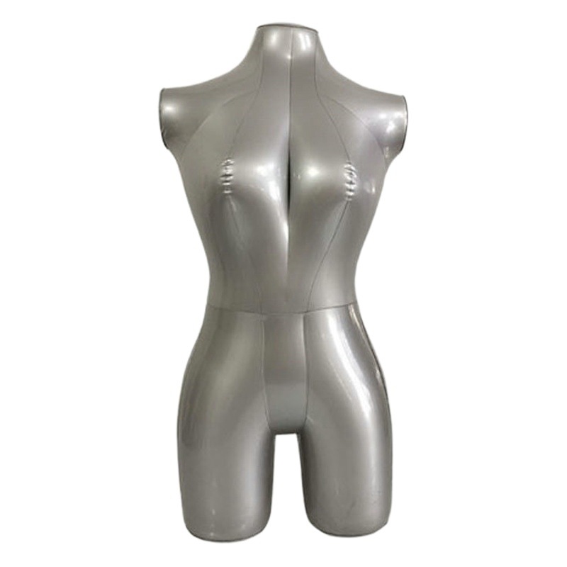 Inflatable female model half-length mannequin window props women's clothing with trouser table women's clothing display stand