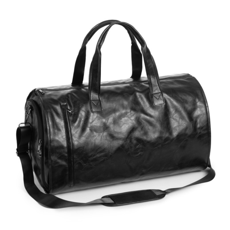 Nueva ropa de viaje bolsa de equipaje de transformación para llevar bolsa de ropa de cuero artificial impermeable traje de viaje correa de hombro