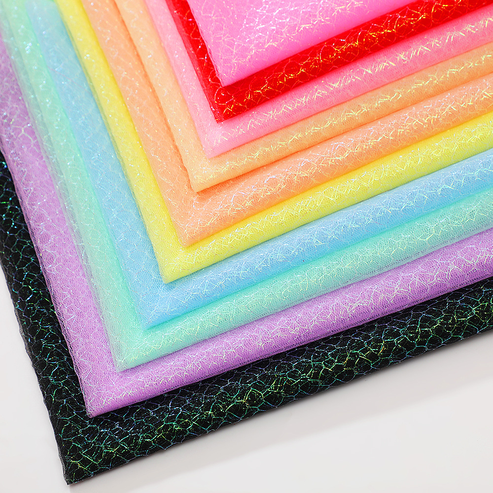 菱形网眼布亮片网纱婚纱礼服装饰现货底布批发表演服饰品手工diy