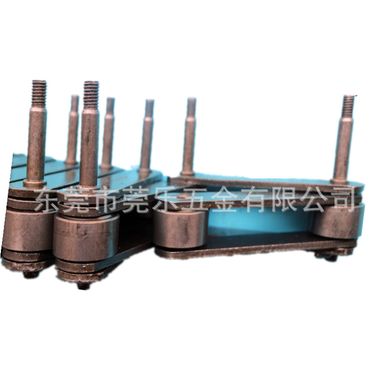 厂供大节距链条陶瓷机械链条加长销轴带螺杆链条工业传动输送链条