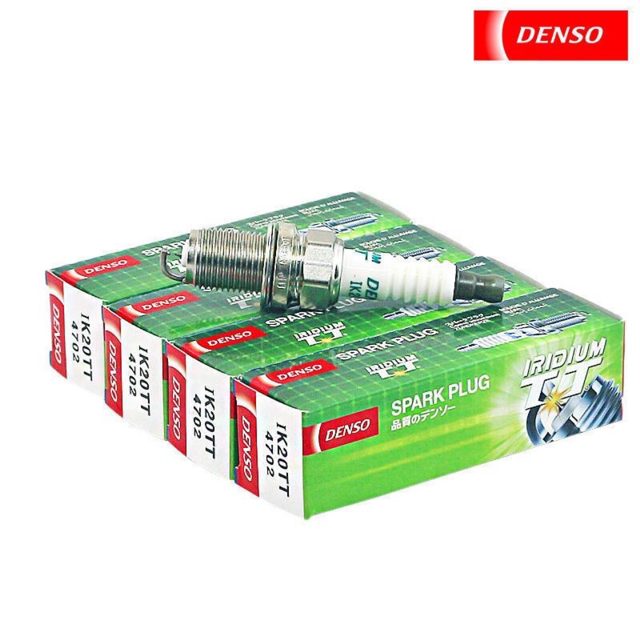 Electric Iridium Gold Double Needle Spark Plug IK20TT 4702 Suitable for Camry Cruze Civic Front Fan Nozzle