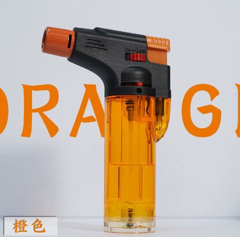 新打火机高级防风直冲打火机点火器点艾条神器点雪茄充气焊枪喷枪|undefined