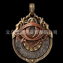 跨境新品塔罗牌愿景吊坠All-Seeing Eye necklace全视之眼项链