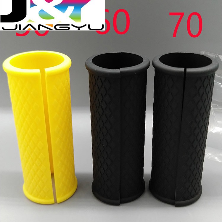 防滑硅胶哑铃健身器材握把手套 自行车握把套