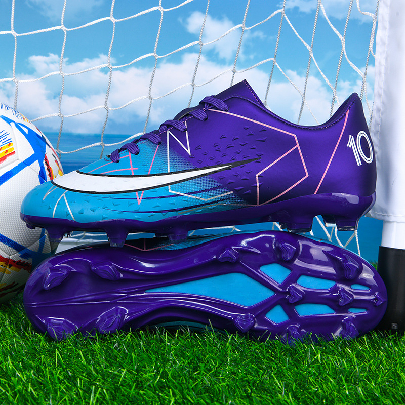 Nueva Copa del Mundo transfronteriza hombre TF clavos ag clavos adultos césped estudiantes competencia de entrenamiento zapatos de fútbol