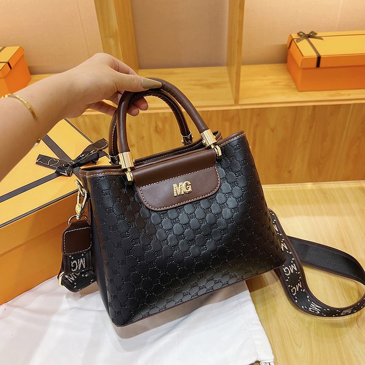 Bolso de mano de las mujeres de gran capacidad estilo coreano nuevo otoño simple estilo occidental rombo solo hombro crossbody solo hombro bolso de las mujeres