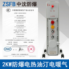 浙江中沈BDN58-2000W防爆密闭式电热油汀电暖气器2KW11片电压220V