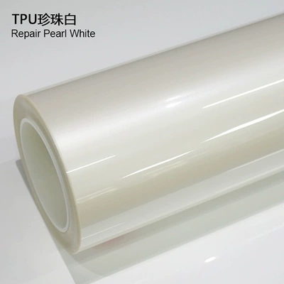 Anti-Fouling Coating Self-Repairing Anti-Scratch, Auto Color Change Film - tpu-pearl-white-1524mx15m