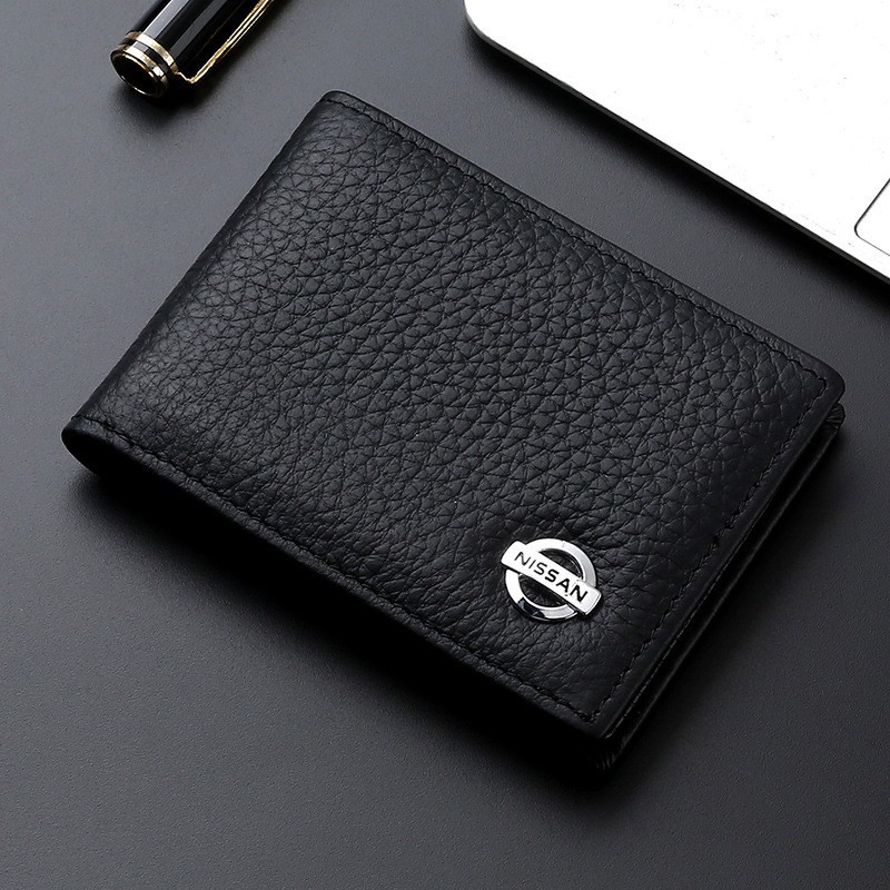 Funda de cuero para licencia de conducir Bolso de tarjeta multifuncional para hombre Cuero de cuero Cubierta de licencia de conducir Cubierta de licencia de conducir para mujer Paquete de identificación de protección integrada