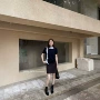 显瘦高腰百搭豹纹半身裙