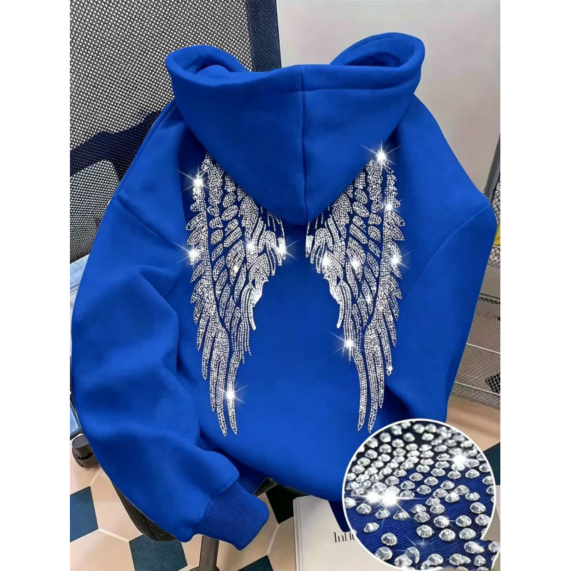 Royal blue-(hot diamond style) / XS