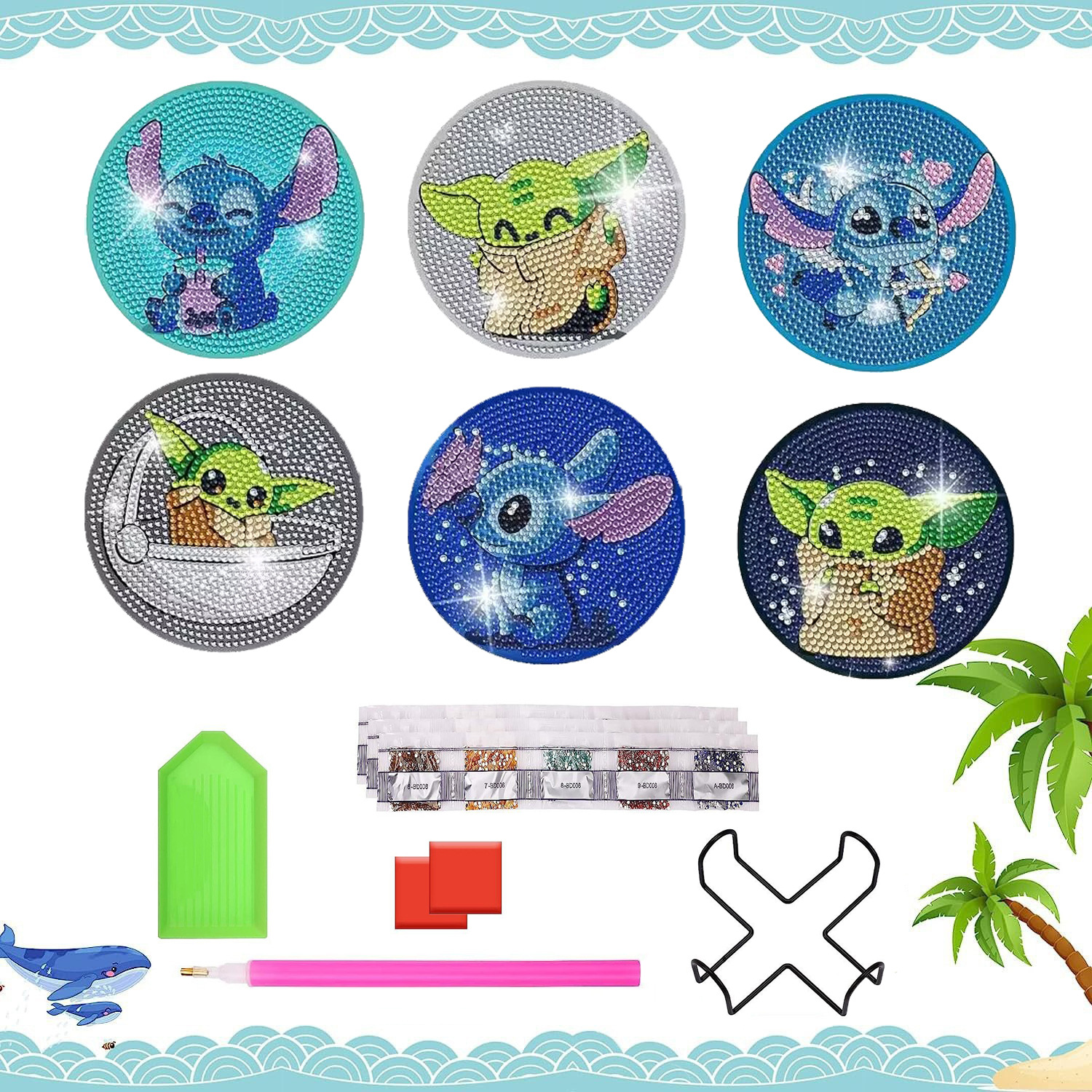 BD6078 (철 프레임 컬러 박스 포함)