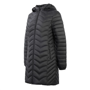 Cross-Border Specially Designed for South American Winter Women's Cotton Clothing, Commuting Mid-Length Cotton Clothing, Winter Removable Hood, down Pocket Jacket