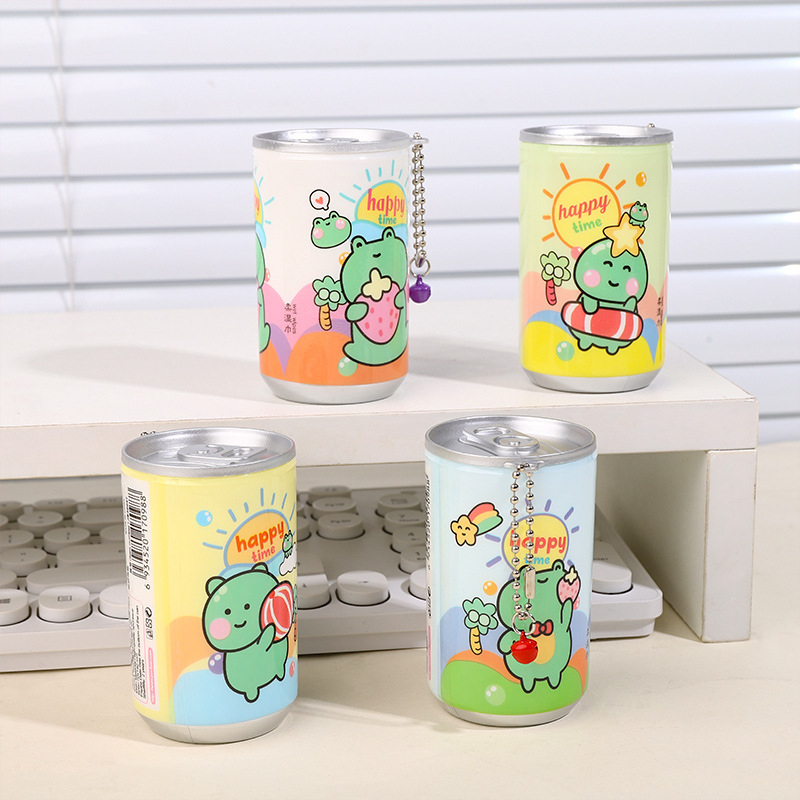 キャンバスの赤い飲み物の缶のウェットティッシュの30は旅行を引き出します。|undefined