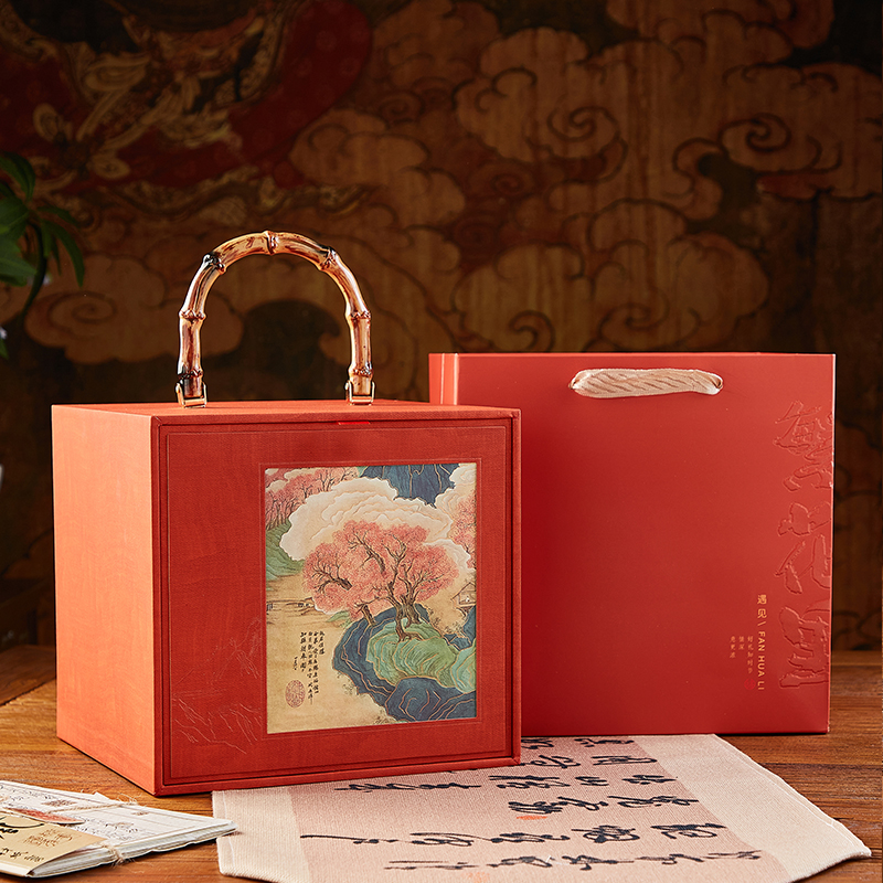 Fuzhou Li Tea Barrel Pu 'er Tea Fuding White Tea White Silver Aging General Tea Green Tree Tea Black Box Gift Cake Tea