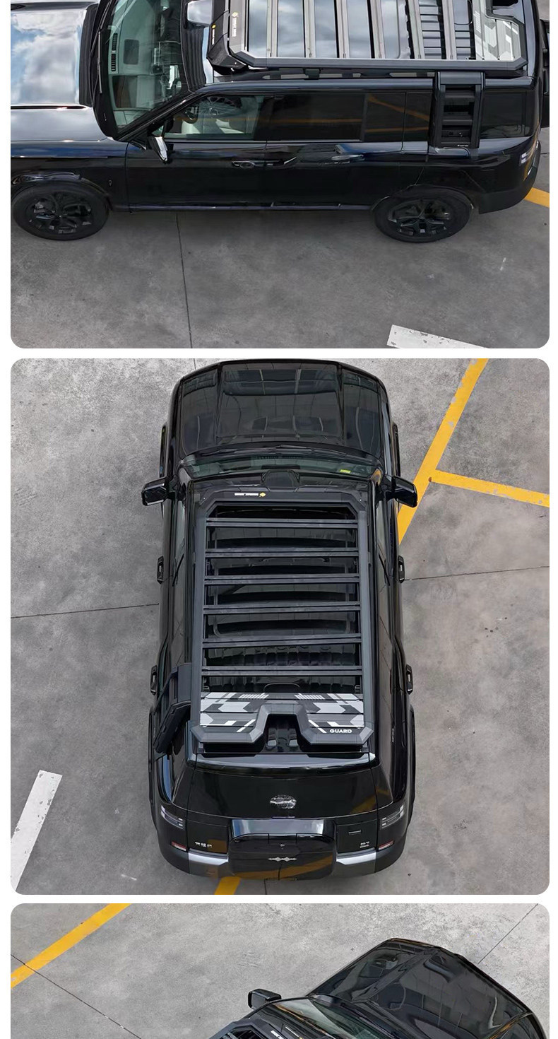 Suitable for Fang Cheng Bao Titanium 7 Outdoor Camping Vehicle Roof Expansion Explorer Roof Rack Canopy Side Tent