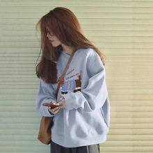 �¿�ɐ��{ɫӡ���A�I�oñ�l��Ů�ﶬ��oversize�������e�L������