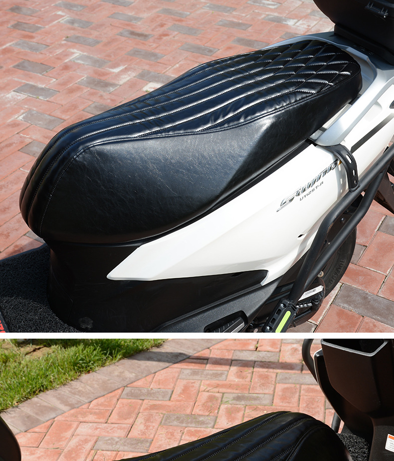 Suzuki Uy125 Scooter Seat Cover, Non-Slip, Shock-Absorbing, High-End Custom Logo, Exclusively for Cross-Border Sales