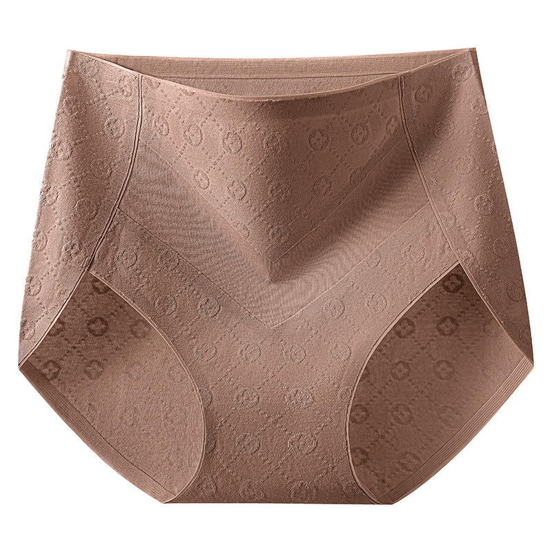 Sin costuras cintura alta algodón para mujer vientre para niña algodón puro antibacteriano algodón puro nuevo estilo madre sin pantalones cortos de cadera refrescante