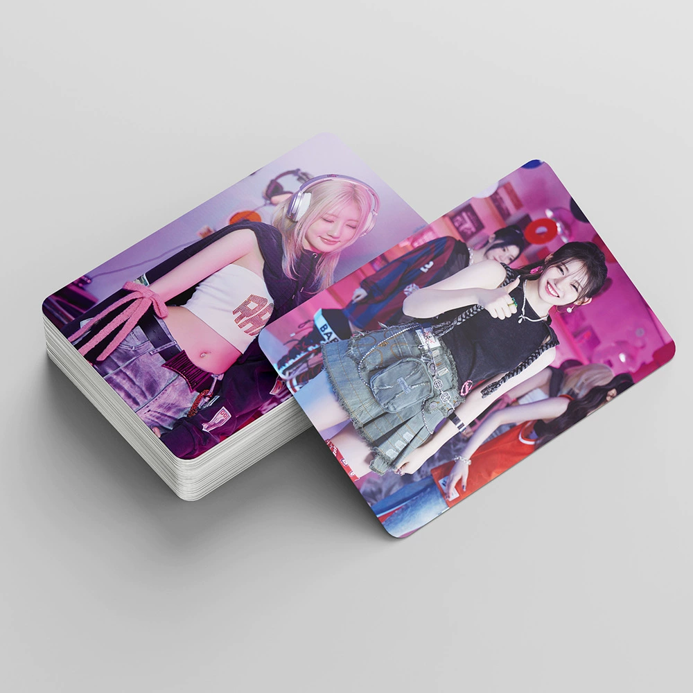 Kpop Little Monster BM Small Card 55 Korean Wave Girls Group BABYMONSTER Поддержка фанатов фото маленькая карточка Кросс-бордер