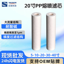 20寸PP棉滤芯机械过滤器水处理滤芯工业设备净水器过滤滤芯批发