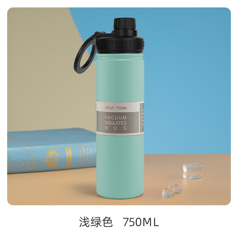 創意304ステンレス磁気吸引スタンド宇宙壺携帯車載保温カップ大容量手提げスポーツ水筒|undefined