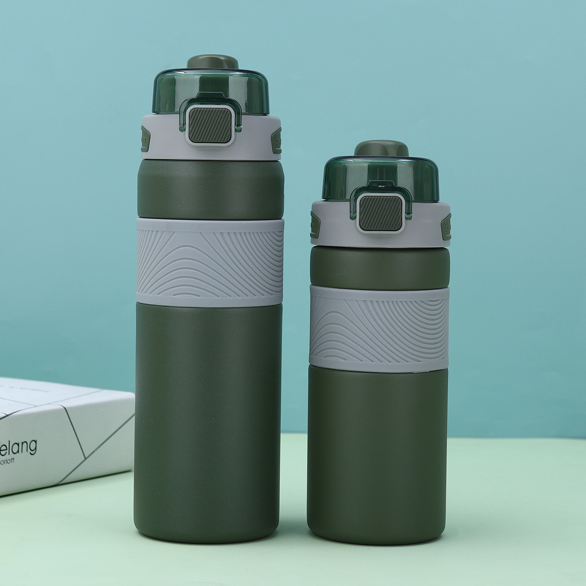 Amazon 316 taza de aislamiento al vacío de acero inoxidable al aire libre de alto valor deportivo hervidor de agua portátil taza de doble bebida