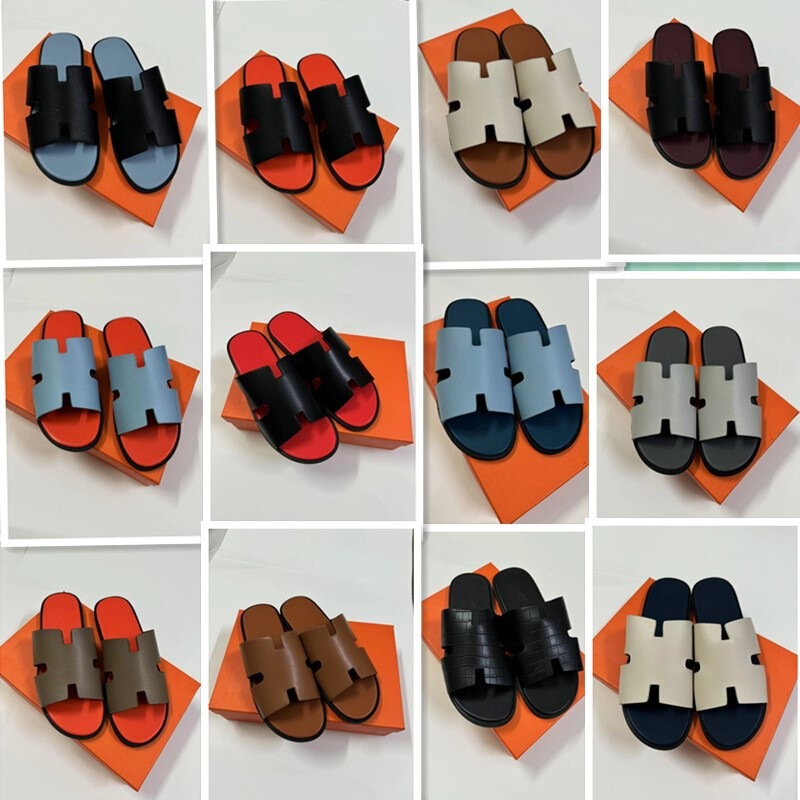 Middle Eastern Cross-Border E-Commerce Men's H Slippers, Southeast Asian Flat Leather Shoes, European and American Foreign Trade Original Single-Strap Beach Sandals Middle Eastern Cross-Border E-Commerce Men's H Slippers, Southeast Asian Flat Leather Shoes, European and American Foreign Trade Original Single-Strap Beach Sandals