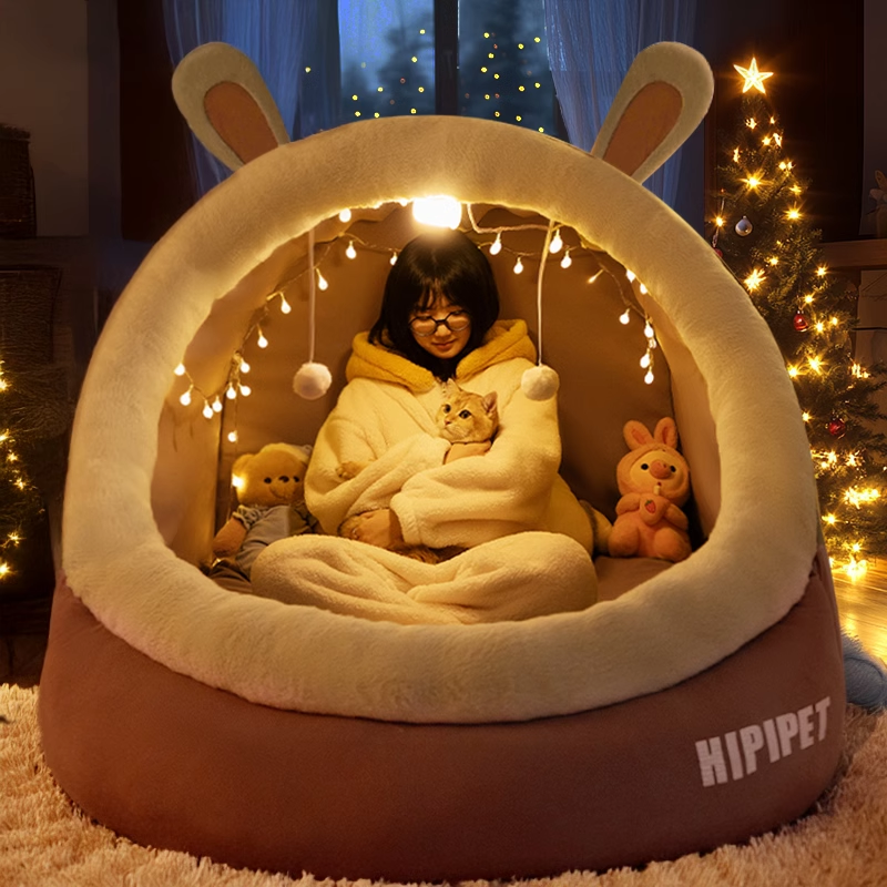 人类狗窝巨型猫窝帐篷懒人窝窝可爱客厅睡觉卧室通网红成人沙发