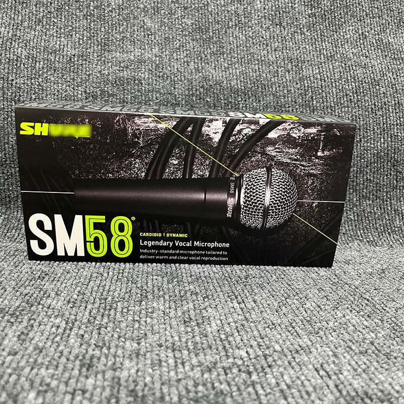 Transfronteriza de alta calidad SM58S bobina móvil micrófono con cable con interruptor de rendimiento etapa de grabación en vivo micrófono al aire libre