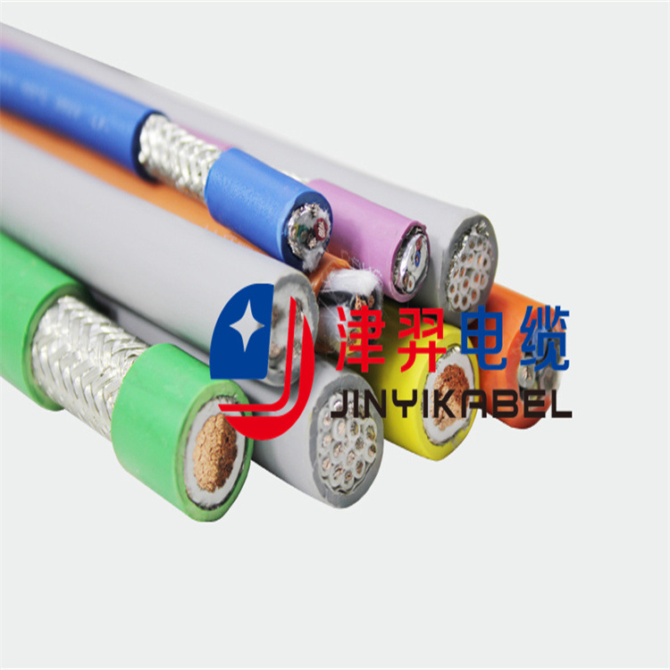 柔性双绞屏蔽数据电缆4/6/14芯多平方 伺服电机电缆编码器线