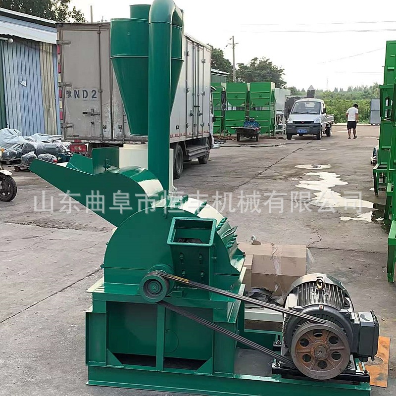 木材三合板破碎机玉米芯粉碎机果园树枝树木木屑机边角料秸秆