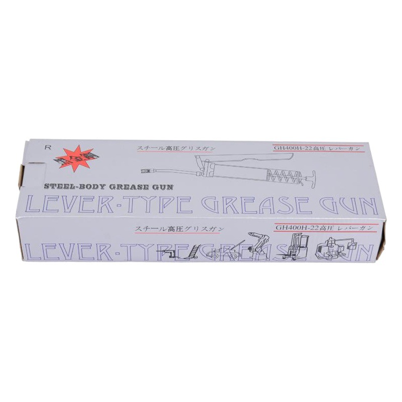 Fabricante de apoyo 400cc Negro Diamante pistola grasa alta presión manual tipo varilla engrasador gran capacidad