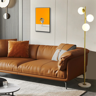 Simple Modern Vertical Lamp Floor Lamp Living Room Nordic Style American Style Bedroom Study Beauty Lamp Personalized Multi-head Table Lamp