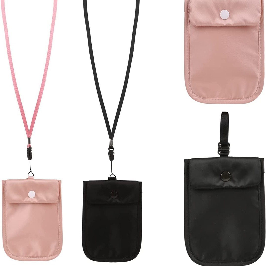 2 piezas spot al por mayor ropa interior de algodón monedero tarjeta bancaria bolsa de almacenamiento ropa interior antirrobo invisible ultrafina tarjeta pequeña