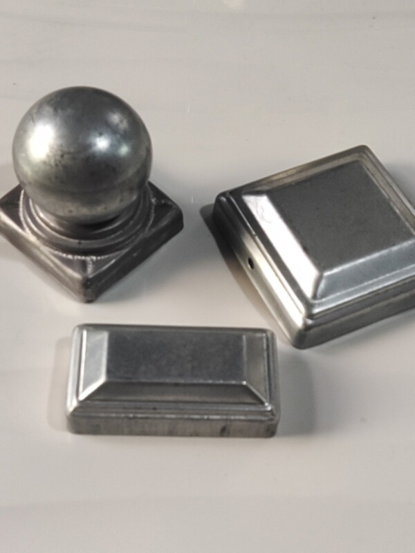 Iron Accessories Sealing Cover Square Tube Cap Top Cover Plug Guardrail Fence Pipe Cap Column Cap Column Head Ball Semicircle Iron Iron Accessories Sealing Cover Square Tube Cap Top Cover Plug Guardrail Fence Pipe Cap Column Cap Column Head Ball Semicircle Iron