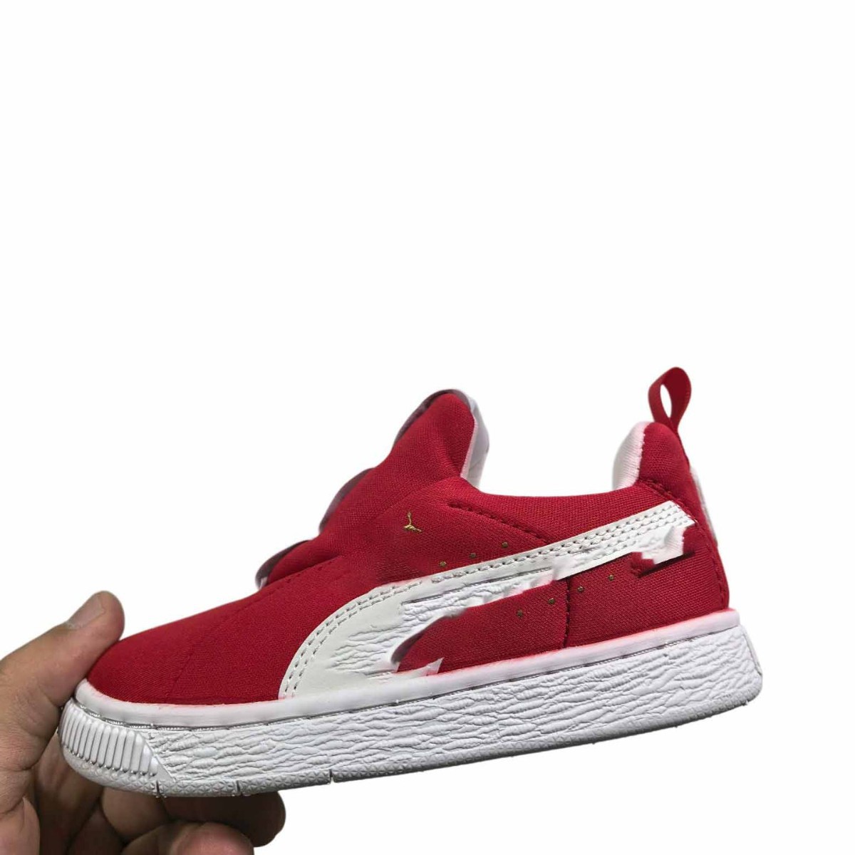 High-end PM brand slip-on cute children's shoes, low-top thick-soled fashionable versatile casual shoes, trendy loafers