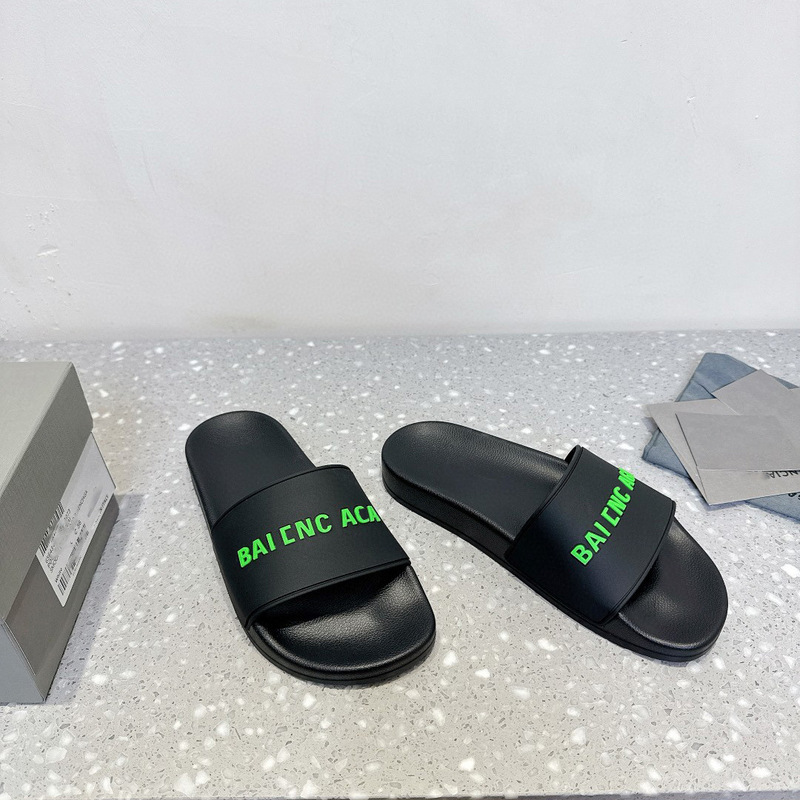Paris B Brand Slide Sandals for Men, Large Size, Outdoor Wear, Cross-Border Wholesale, High-End Slippers, Cambodia, Ghana
