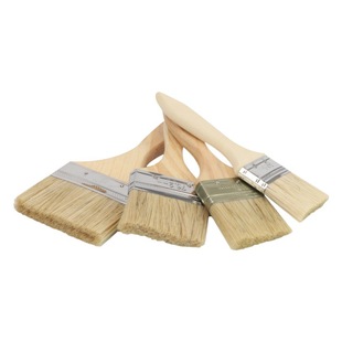 Factory Wholesale Paint Brush Pig Brush Thickened Wooden Handle Brush Industrial Brush Cleaning Brush Barbecue Brush